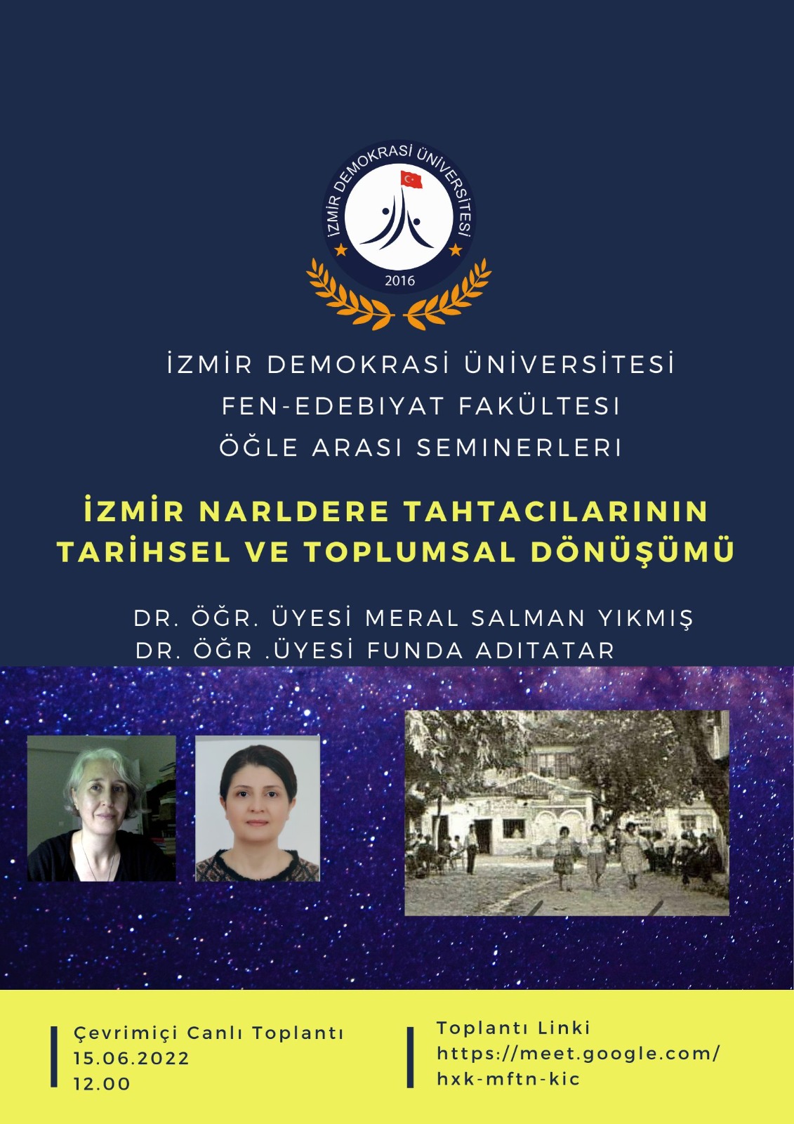 İDÜ - Fen-Edebiyat Fakültesi Öğle Arası Seminerleri